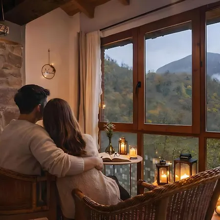 El Carbayu, Jacuzzi Y Vistas Séjour à la campagne Proaza