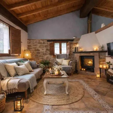 El Carbayu, Jacuzzi Y Vistas Séjour à la campagne Proaza